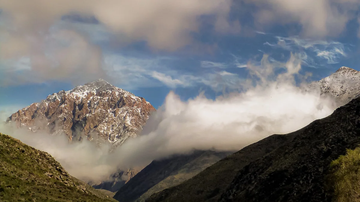 Cumbre Cordillera Andes