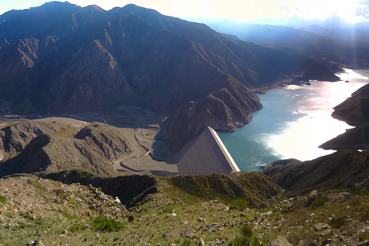 Atardecer en los Andes