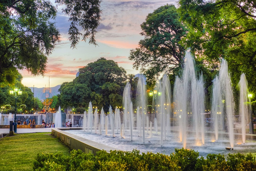 Plaza Independencia Mendoza